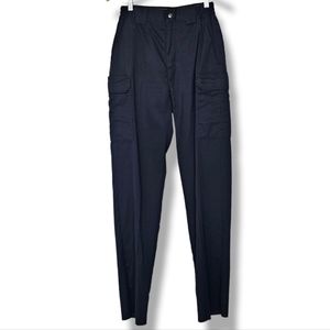 5.11 Tactical Cargo Pants Navy Blue Womens Size 10 Not Hemmed Multiple Pockets